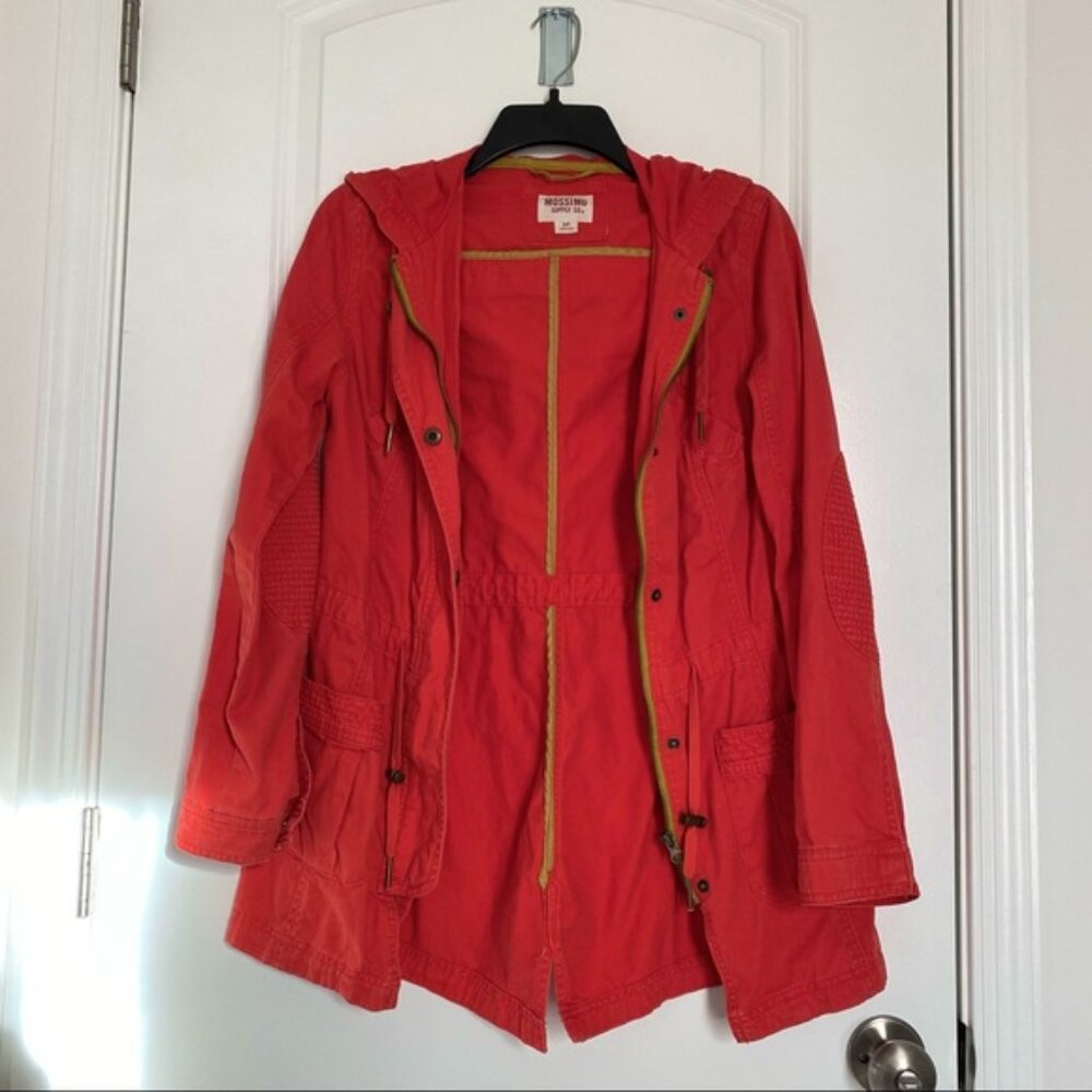 Mossimo Supply Co Women’s Red Anorak Hooded Jacket